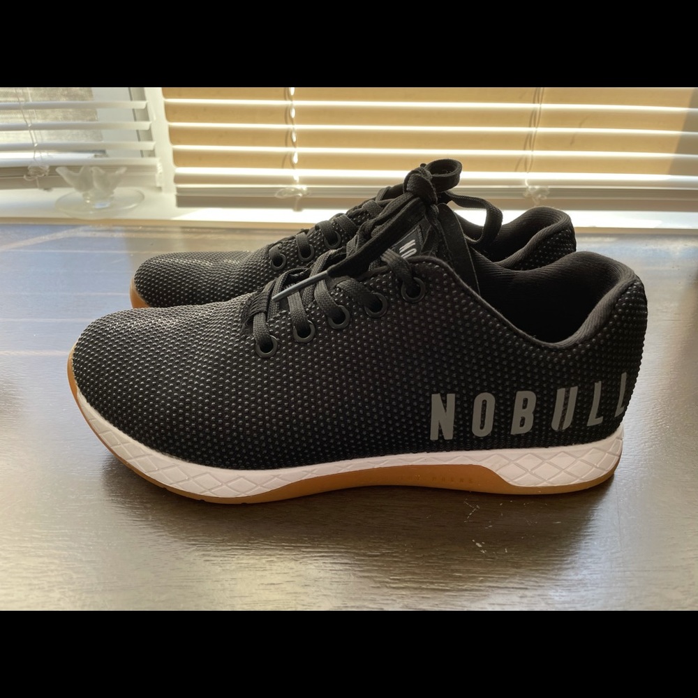 NOBULL Women’s Black White Gum Trainer